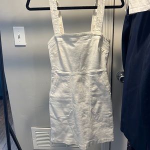 White picnic dress